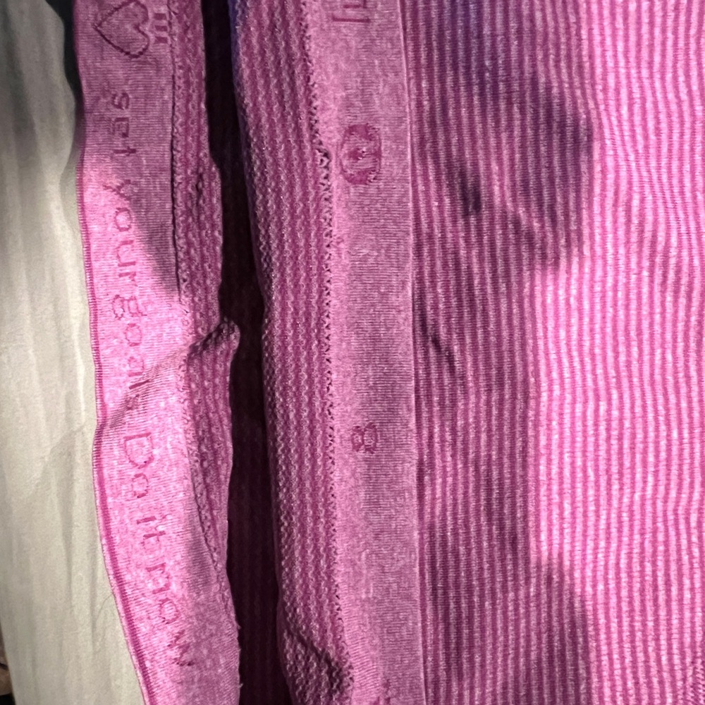 Pink Lululemon swiftly tank top. Size 8.
